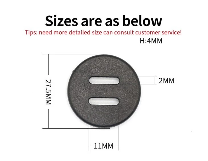 Round 11MM Buckle high quality